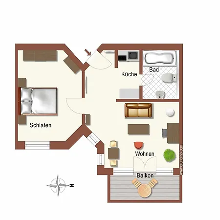 Residenz Waldkrone 213 * Ostseebad Kühlungsborn